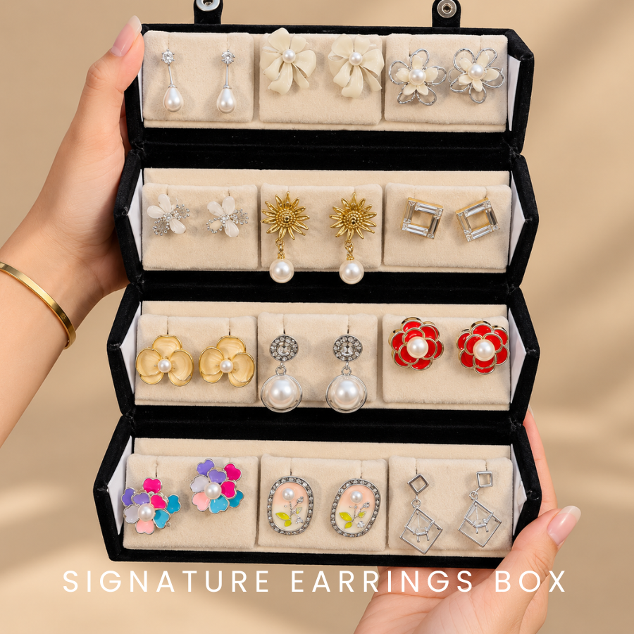 Signature Earrings Box